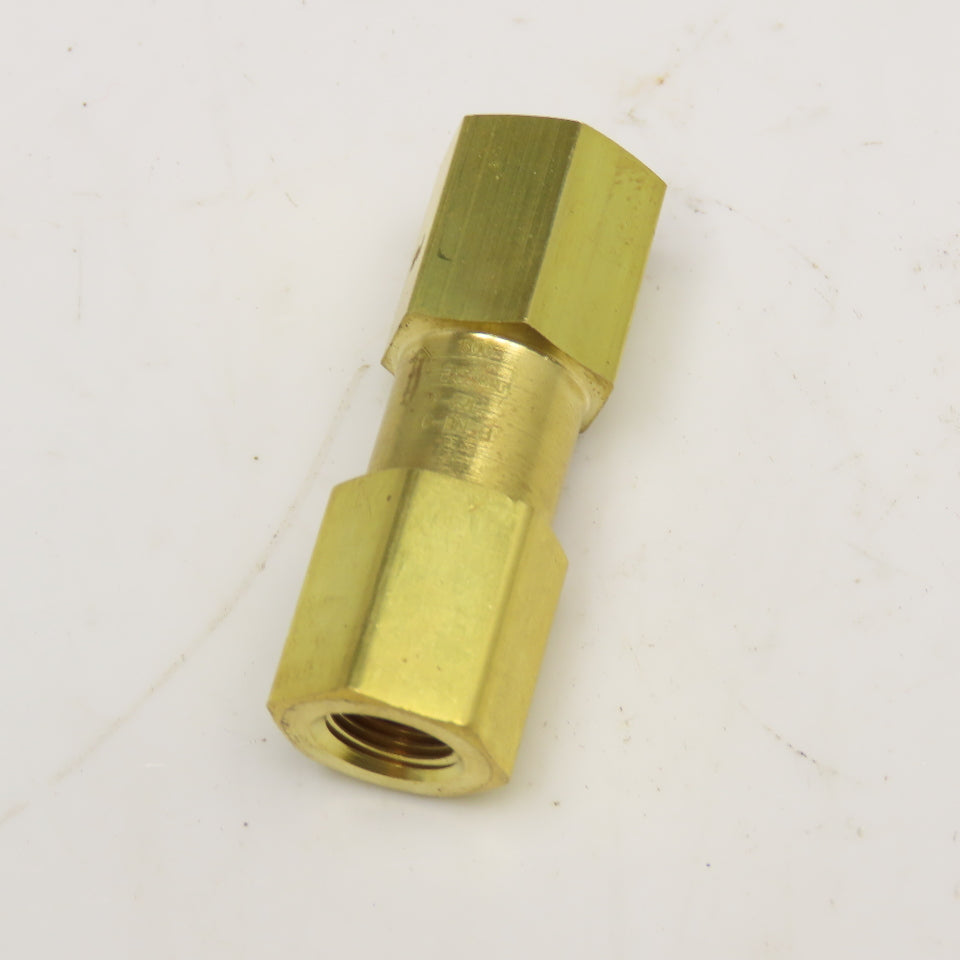 Parker 2F-F2L-10-BN-B Brass 1/8" NPT Inline Brass Filter Valve 10 Micron