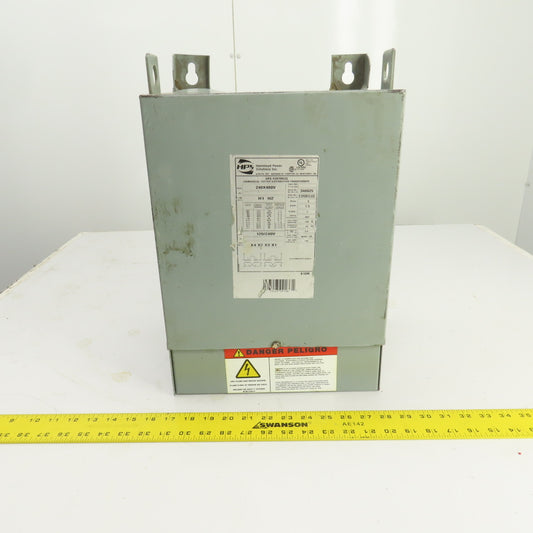 Hammond C1F007LES 7.5kVA Distribution Transformer Pri 240/480V Sec 120/240V 1PH