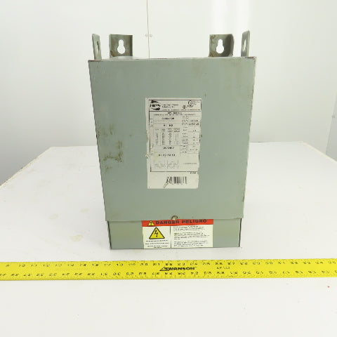 Hammond C1F007LES 7.5kVA Distribution Transformer Pri 240/480V Sec 120/240V 1PH