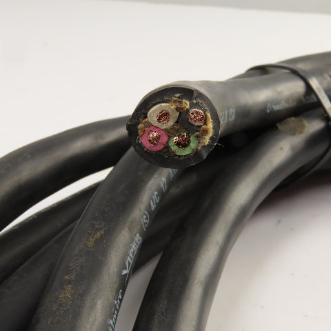 Southwire Viper 4-Conductor 12AWG 600V Portable Flexible Power Cord 22' OAL