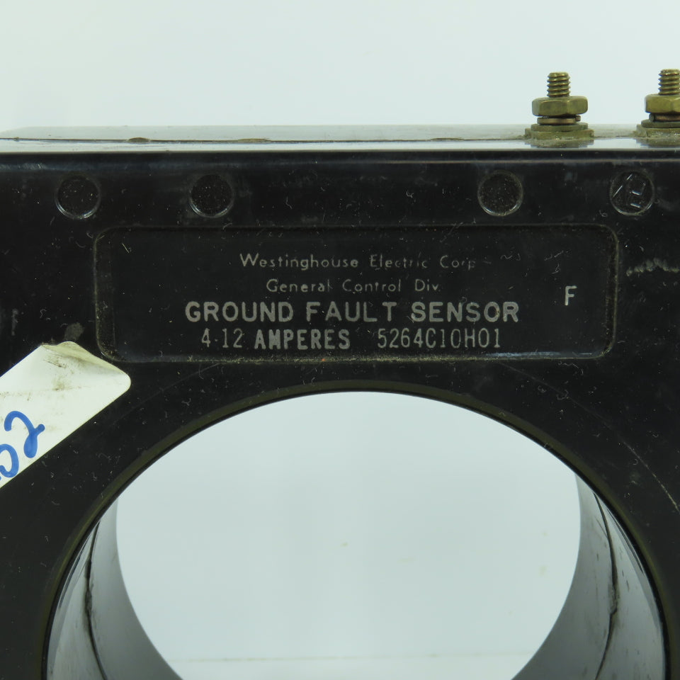 Westinghouse 5264C10H01 Ground Fault Sensor 4-12 Amps
