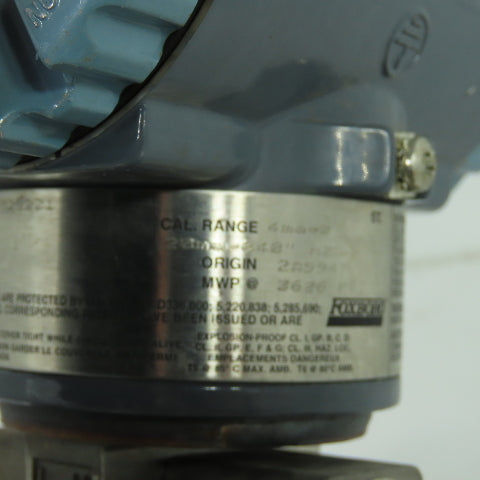 Foxboro IDP10-D20C21F-M2B2Z1 Differential Pressure Transmitter 12.5-42VDC 4-20Ma