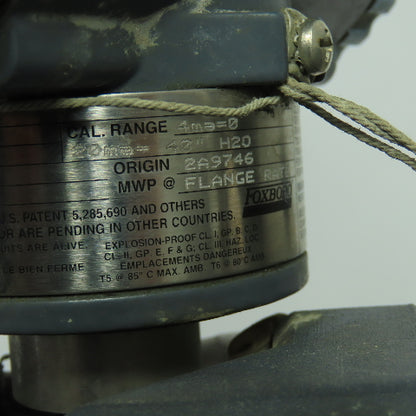 Foxboro IFL10-D20M11F-Z1F3 Differential Pressure Transmitter 12.5-42VDC 4-20Ma