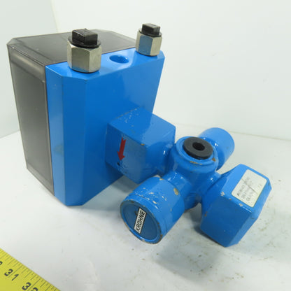 Krohne IFM1020/D/HART/6 Altometer Flow Meter 4-20mA Q: 0-1000 mLit/min 130VAC