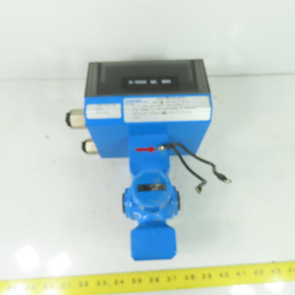 Krohne IFM1020/D/HART/6 Altometer Flow Meter 4-20mA Q: 0-1000 mLit/min 130VAC
