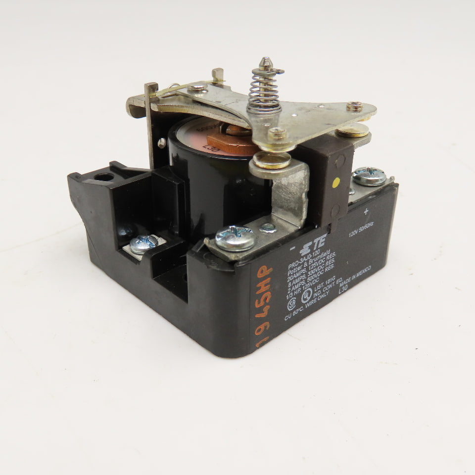 Potter & Brumfield PRD-3AJ0-120 120V Magnetic Contactor 600V Max