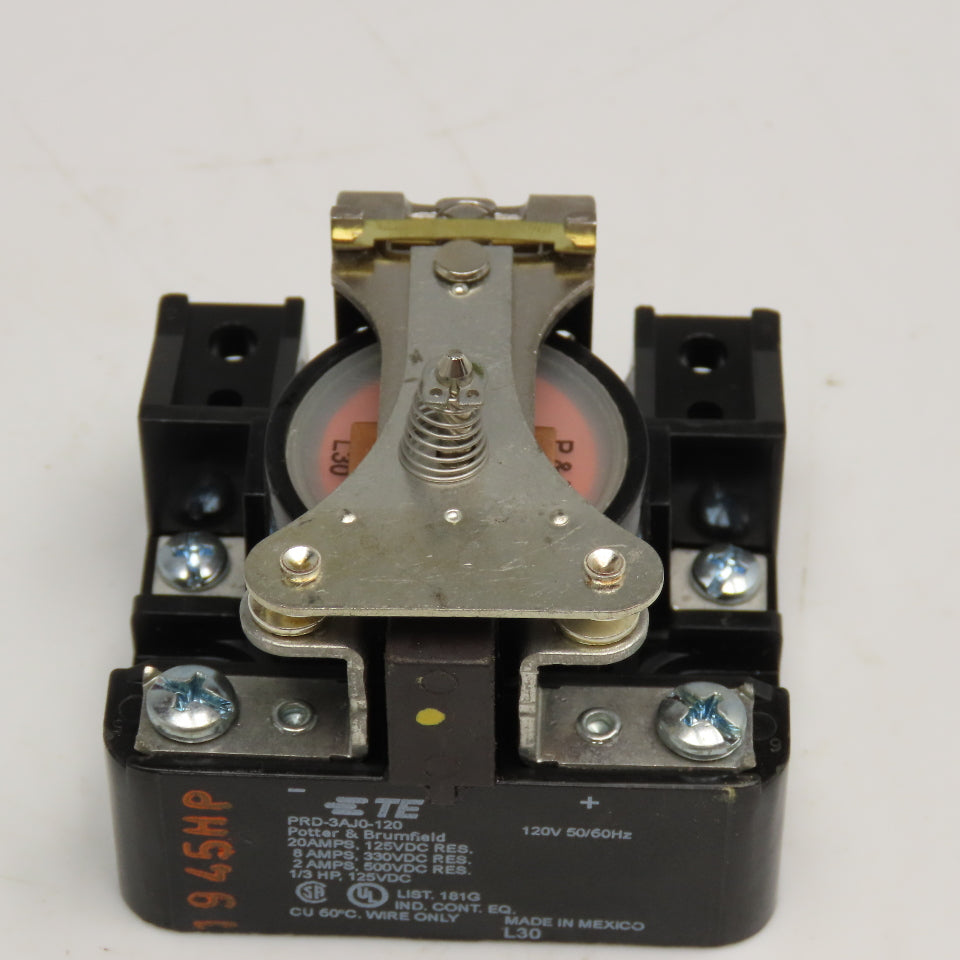Potter & Brumfield PRD-3AJ0-120 120V Magnetic Contactor 600V Max