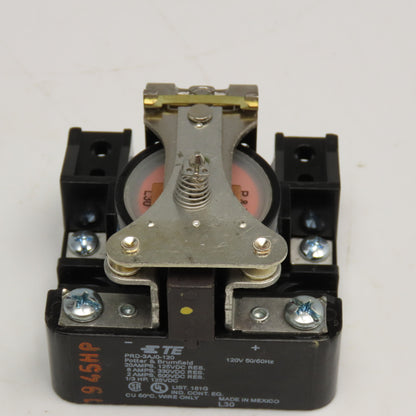 Potter & Brumfield PRD-3AJ0-120 120V Magnetic Contactor 600V Max