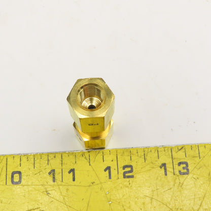 Parker 2F-F2L-10-BN-B Brass 1/8" NPT Inline Brass Filter Valve 10 Micron