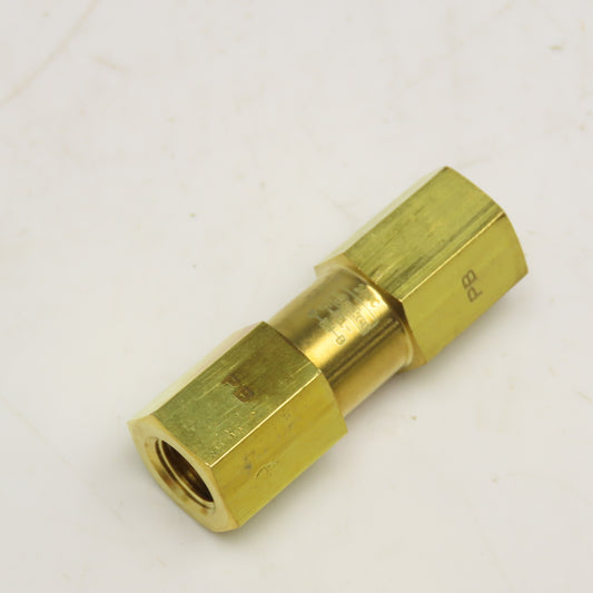 Parker 2F-F2L-10-BN-B Brass 1/8" NPT Inline Brass Filter Valve 10 Micron