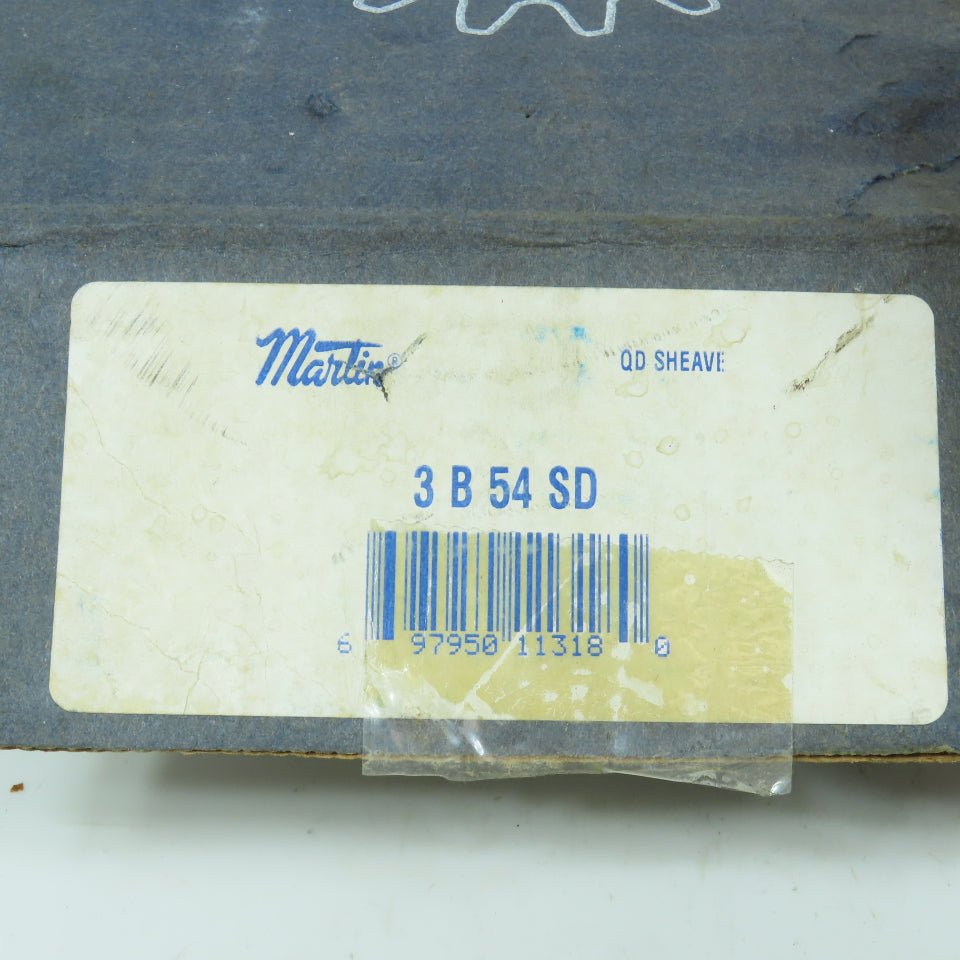 Martin 3 B 54 SD 3-Groove V Belt Pulley A/B Section 5.75" OD SD Bushed Bore