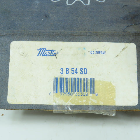 Martin 3 B 54 SD 3-Groove V Belt Pulley A/B Section 5.75" OD SD Bushed Bore