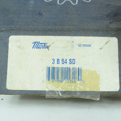 Martin 3 B 54 SD 3-Groove V Belt Pulley A/B Section 5.75" OD SD Bushed Bore