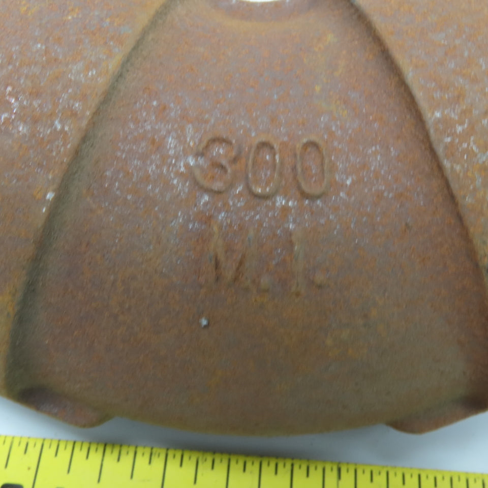 Ward 2"x2" NPT Class 300 Malleable Iron 45° Elbow Pipe Fitting Schedule 80 Lot/3