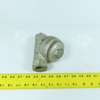 W.H. Nicholson 1" NPT Thermostatic Steam Trap 0-200PSI
