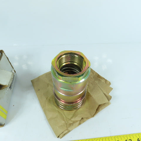 Parker H12-62-T24 1-1/2" Hydraulic Quick Coupler 60-Series 1500PSI NEW