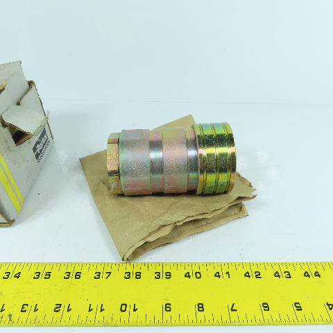 Parker H12-62-T24 1-1/2" Hydraulic Quick Coupler 60-Series 1500PSI NEW