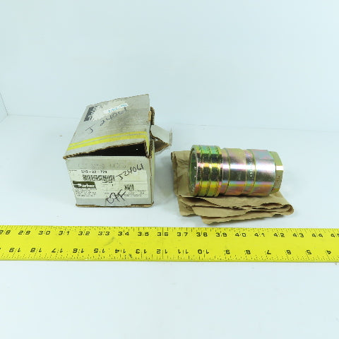Parker H12-62-T24 1-1/2" Hydraulic Quick Coupler 60-Series 1500PSI NEW