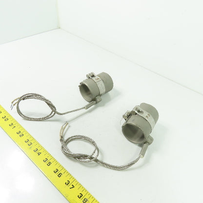 Fast Heat BS020137 Band Heater 120V 525W Adjustable 1.4" ID Lot Of 2