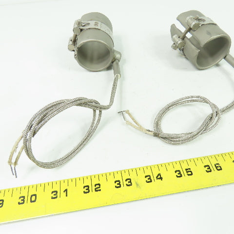 Fast Heat BS020137 Band Heater 120V 525W Adjustable 1.4" ID Lot Of 2