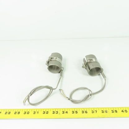 Fast Heat BS020137 Band Heater 120V 525W Adjustable 1.4" ID Lot Of 2