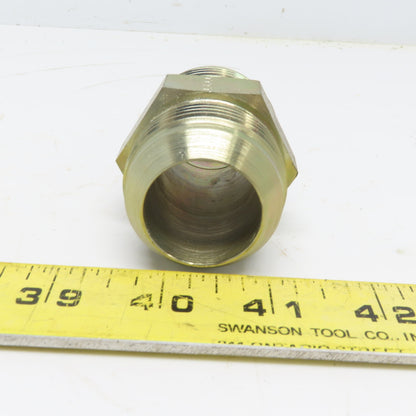 2403-20-20 Hydraulic Adapter 1-1/4" Male 37° JIC X 1-1/4" Male Union Lot of 3