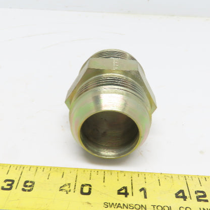 2403-20-20 Hydraulic Adapter 1-1/4" Male 37° JIC X 1-1/4" Male Union Lot of 3