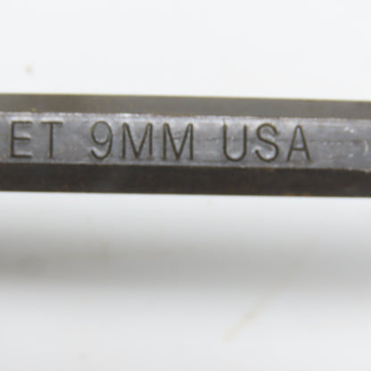 Eklind 15618 Chrome Nickel Alloy Steel Metric Long Arm Hex-L Key 9 mm Lot of 5