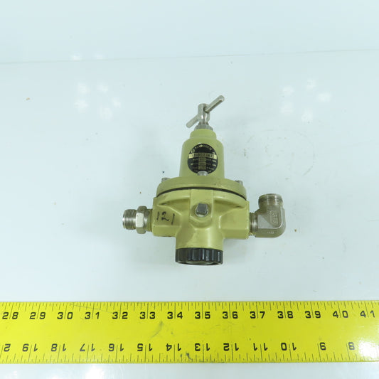 Norgren 11-002-632 Compressed Air Regulator 400PSI In 125PSIG Max Out 1/2" NPT