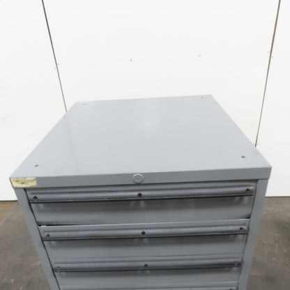 9 Drawer Industrial Small Parts Tool Storage Cabinet 28"x 28"x 60" Painted