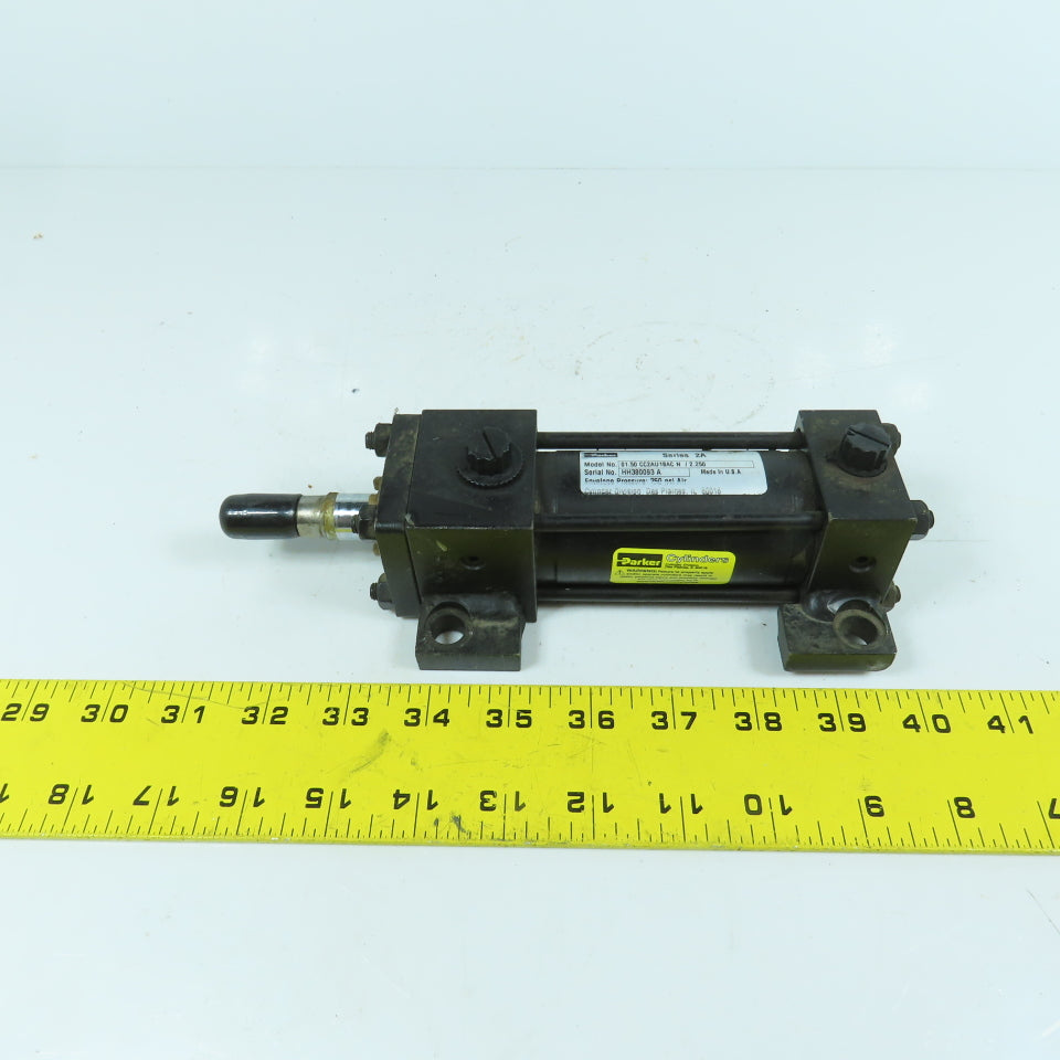 Parker 01.50 CC2AU18AC N/2.250 Double Acting Air Cylinder 2.25" Stroke 1.5" Bore