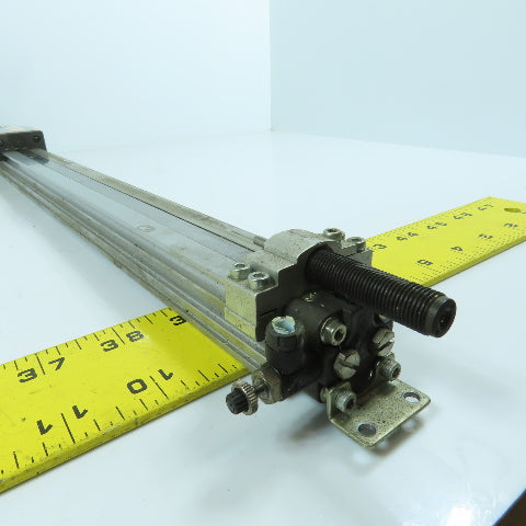 Koganei Orga Double Acting Pneumatic Rodless Cylinder Slide 16mm Bore x 400mm