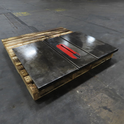 SawStop Steel Table Top 44"x 30" Removed From CB73480 SawStop 10" Table Saw