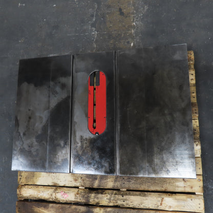 SawStop Steel Table Top 44"x 30" Removed From CB73480 SawStop 10" Table Saw