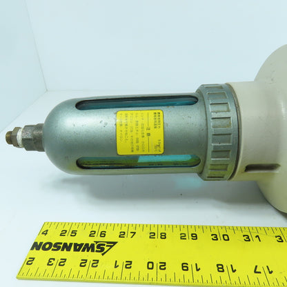 SMC Style Large Flow Air Filter 140PSI MAX 1/2" NPT