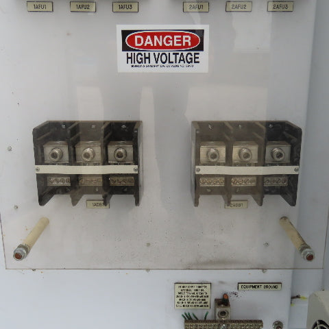 Hoffman A84XM4EW18FTC 84x158x18 Electrical Enclosure W/Backplate&400A Disconnect