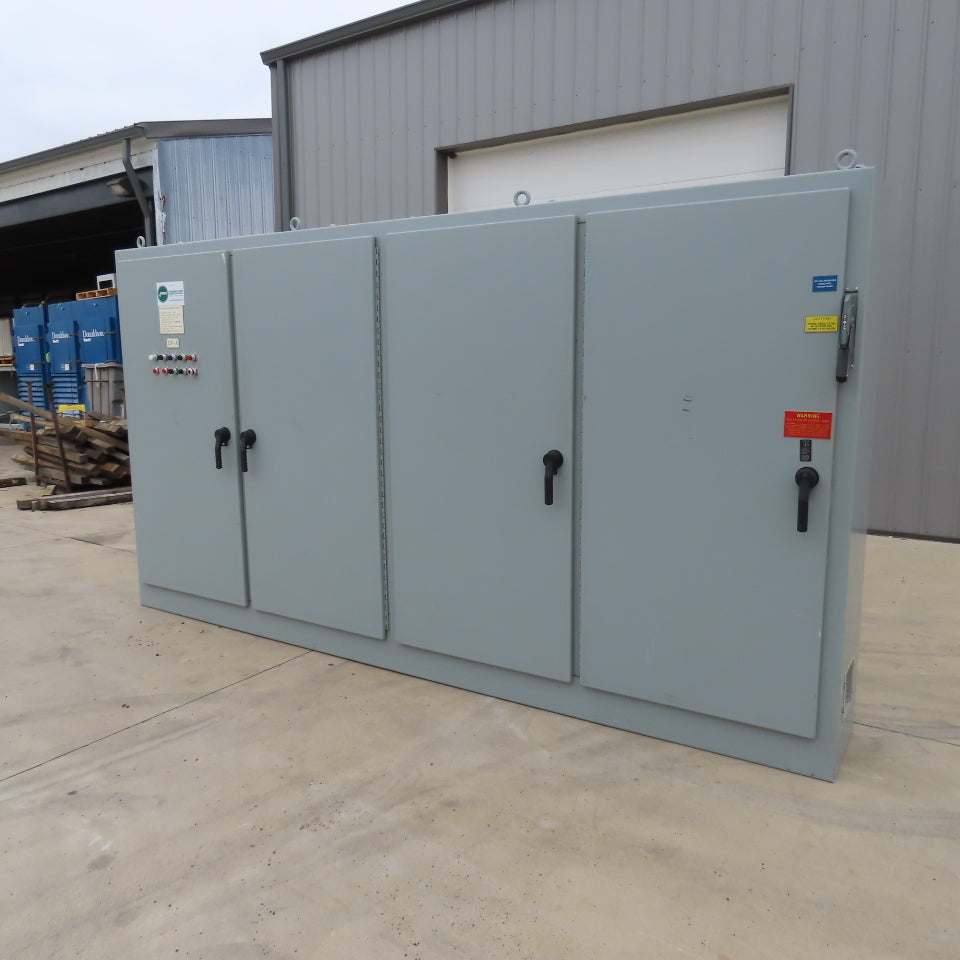 Hoffman A84XM4EW18FTC 84x158x18 Electrical Enclosure W/Backplate&400A Disconnect