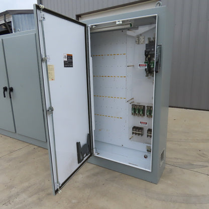 Hoffman A84XM4EW18FTC 84x158x18 Electrical Enclosure W/Backplate&400A Disconnect