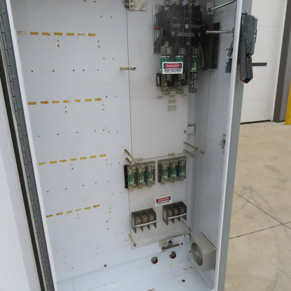 Hoffman A84XM4EW18FTC 84x158x18 Electrical Enclosure W/Backplate&400A Disconnect
