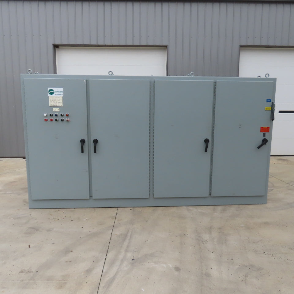 Hoffman A84XM4EW18FTC 84x158x18 Electrical Enclosure W/Backplate&400A Disconnect