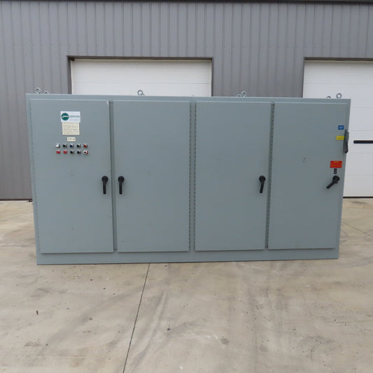 Hoffman A84XM4EW18FTC 84x158x18 Electrical Enclosure W/Backplate&400A Disconnect