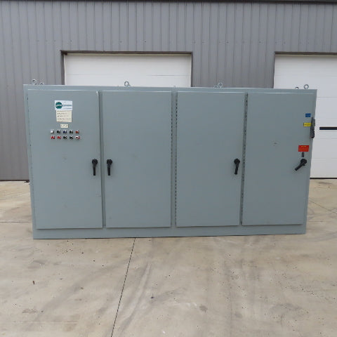 Hoffman A84XM4EW18FTC 84x158x18 Electrical Enclosure W/Backplate&400A Disconnect