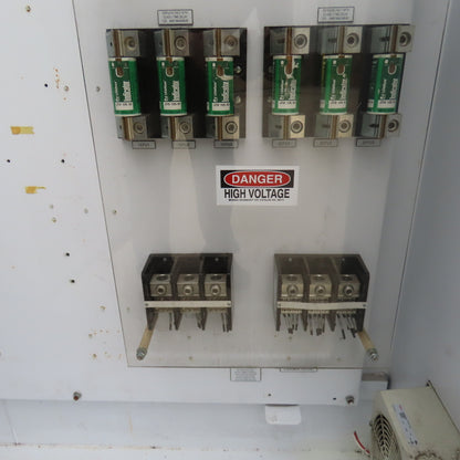 Hoffman A84XM4EW18FTC 84x158x18 Electrical Enclosure W/Backplate&400A Disconnect