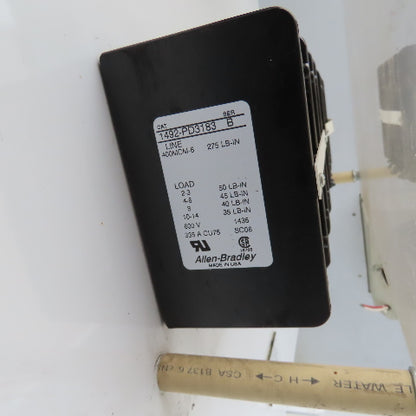 Hoffman A84XM4EW18FTC 84x158x18 Electrical Enclosure W/Backplate&400A Disconnect