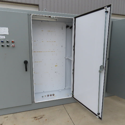 Hoffman A84XM4EW18FTC 84x158x18 Electrical Enclosure W/Backplate&400A Disconnect
