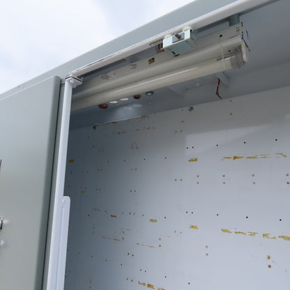 Hoffman A84XM4EW18FTC 84x158x18 Electrical Enclosure W/Backplate&400A Disconnect