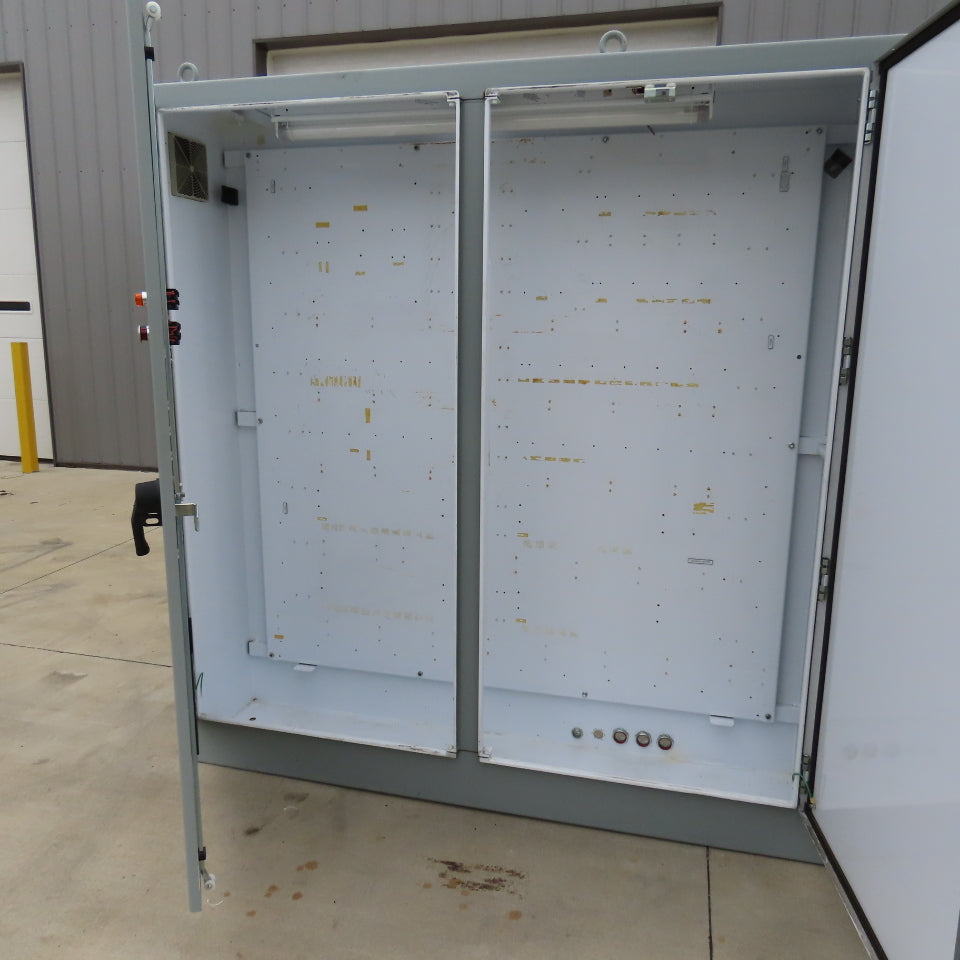 Hoffman A84XM4EW18FTC 84x158x18 Electrical Enclosure W/Backplate&400A Disconnect