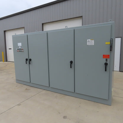 Hoffman A84XM4EW18FTC 84x158x18 Electrical Enclosure W/Backplate&400A Disconnect