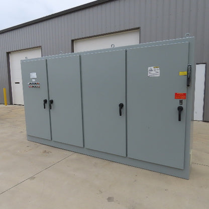 Hoffman A84XM4EW18FTC 84x158x18 Electrical Enclosure W/Backplate&400A Disconnect