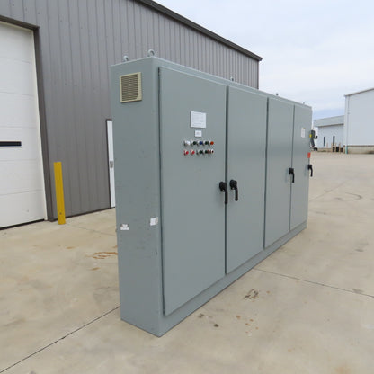 Hoffman A84XM4EW18FTC 84x158x18 Electrical Enclosure W/Backplate&400A Disconnect